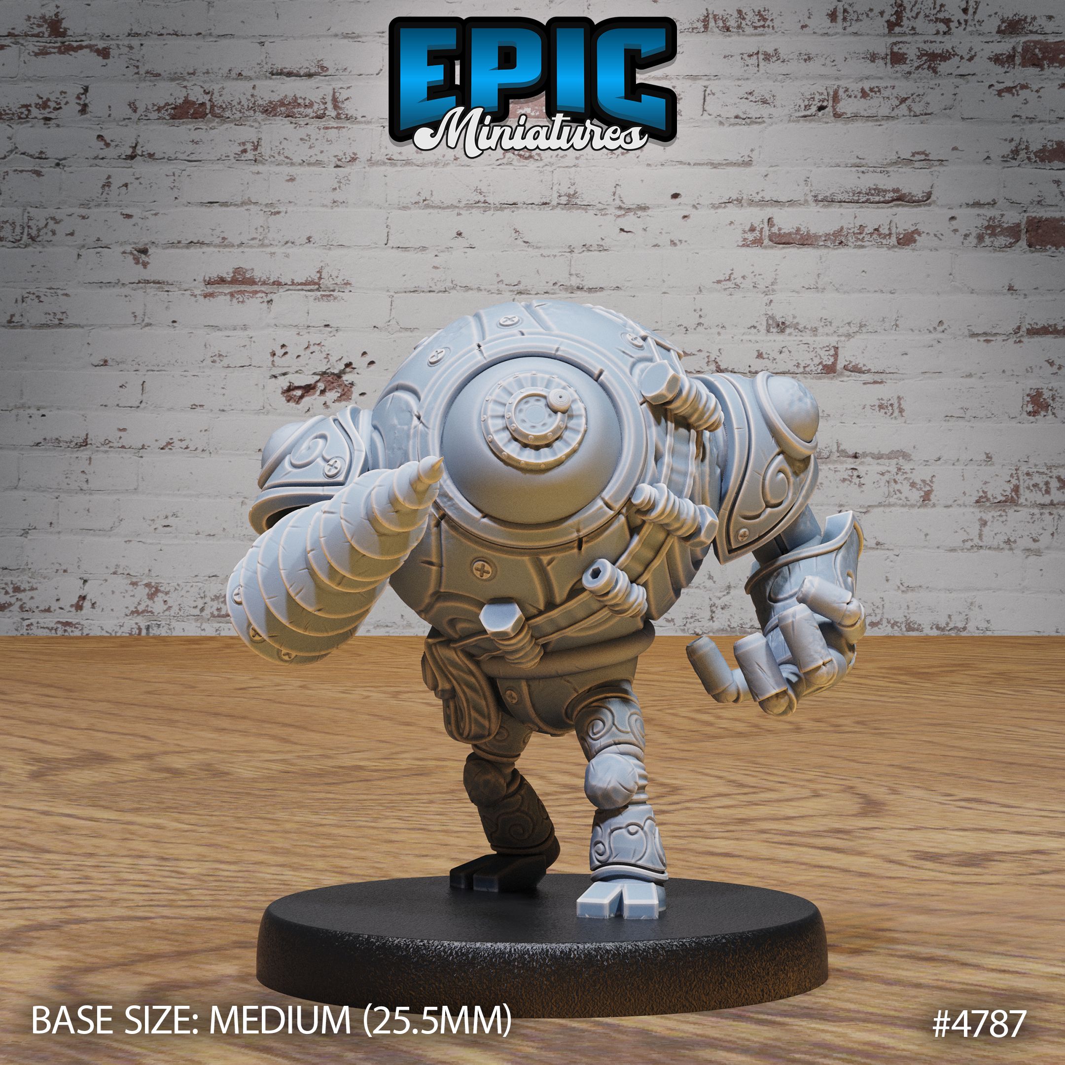 Clockwork Mono Drone / Steam Servant / Warrior Control Mechanism / Infantry Machine / Humanoid Steampunk Battle Construct / Evil Steel Fighter / Automaton Fighter / War Robot / Society Technology Encounter